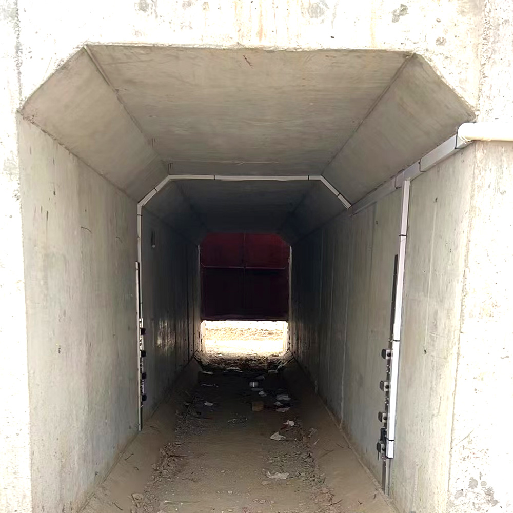 張家界永定箱函式時差法流量計工程